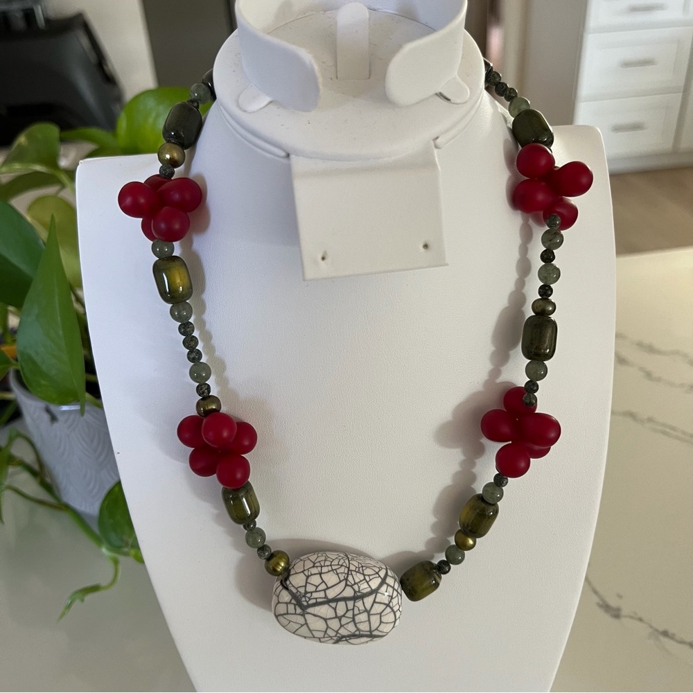 WISDOM Artisan Toggle Necklace Jewelry Gift - Picture 2 of 5